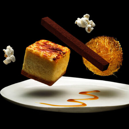 Popcorn Cheesecake Brulee