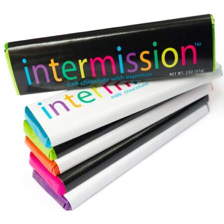 Intermission chocolate bars